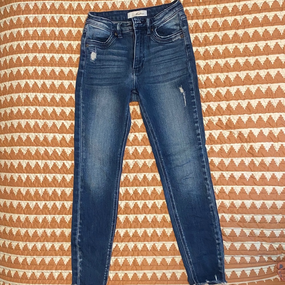 Kancan Dark Blue Skinny Jeans